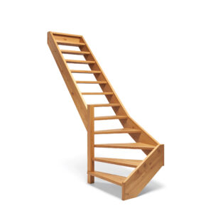Onderkwart trap